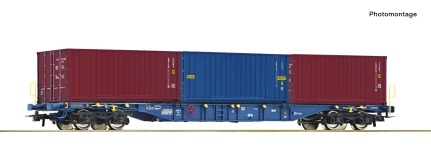 Roco 6600145 - H0 - Containertragwagen, ČD Cargo, Ep. VI